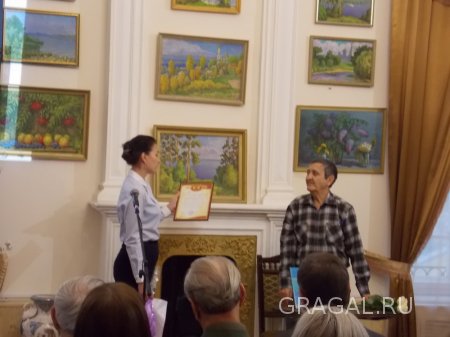 Открытие выставки "Живопись и графика Федаиса Исхакова"
